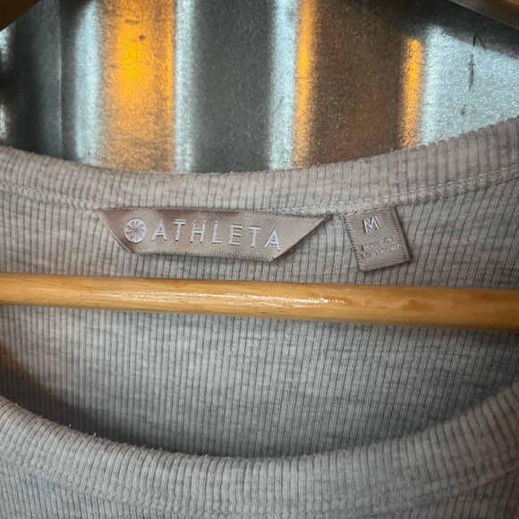 Athleta Casual Gray Women's Top - Picture 4 of 11